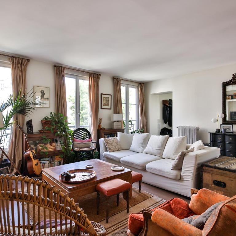 Appartement villa privée Paris 9ème - Apartamento Premium de 3 dormitorios con balcón - 3