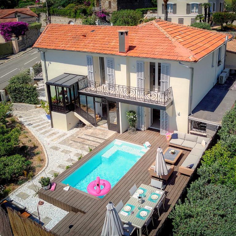 FRGK "Villa Pont Saint-Victor Piscine Privée 4 Chambres Cannes" - Villa avec Piscine Privée - 21