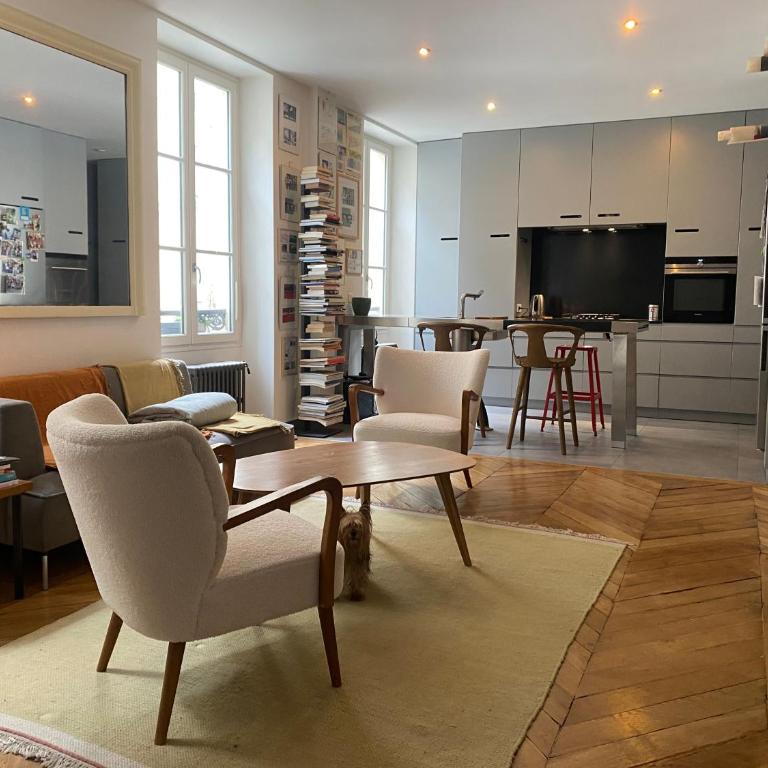 LA VIE en ROSE - grand salon, cousine, 1 chambre, grand sale de bain - Apartamento de 1 dormitorio - No fumadores - 1