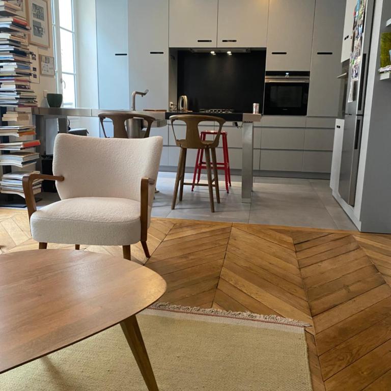 LA VIE en ROSE - grand salon, cousine, 1 chambre, grand sale de bain - Apartamento de 1 dormitorio - No fumadores - 3