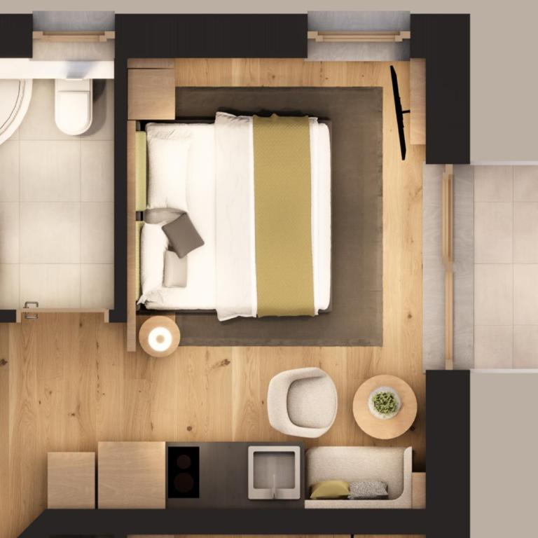 A CASA Aventurin - Studio Apartment with Balcony - 4