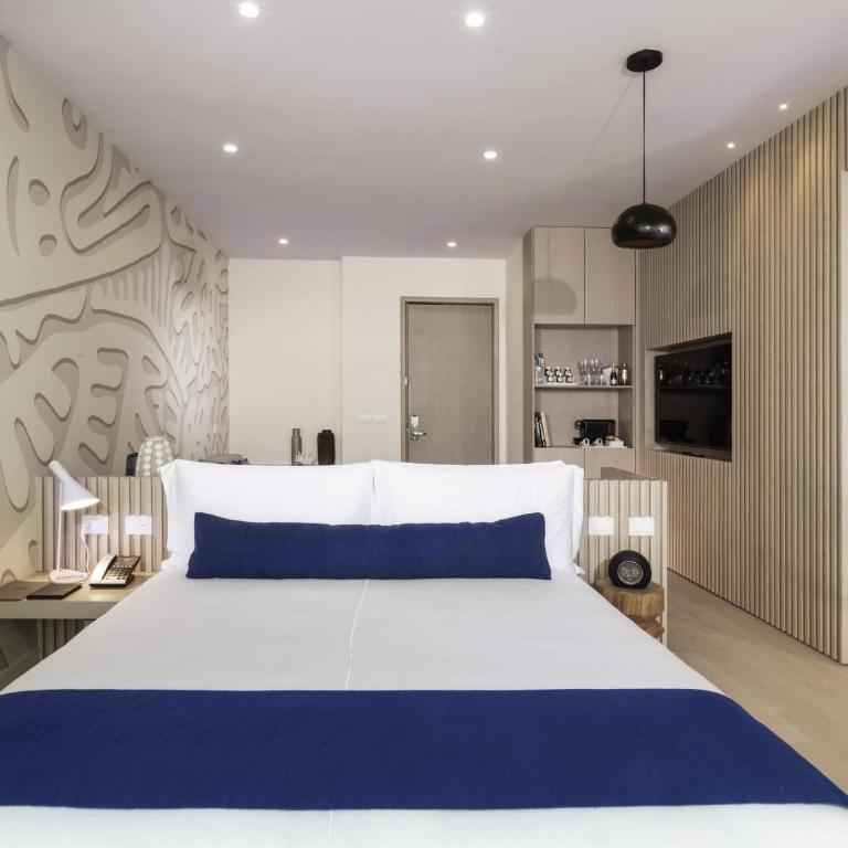 SLS Cancun - Habitación Doble Superior con vistas al océano - Cama extragrande - 4