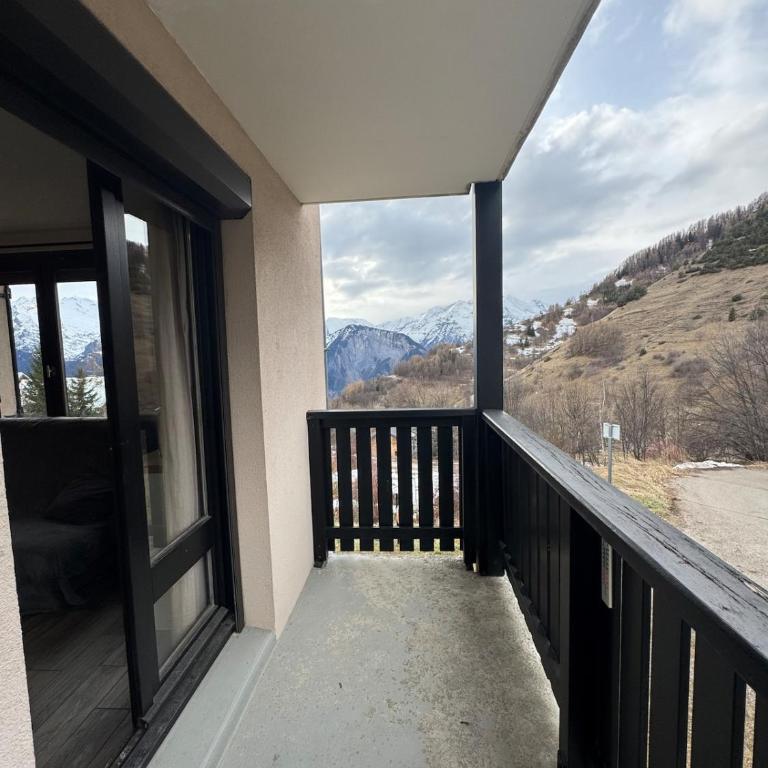 Studio rénové 4 pers - Huez - Appartement avec Vue sur la Montagne - 8