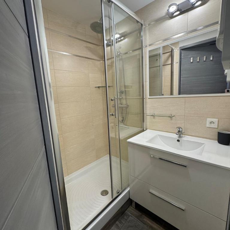 Studio rénové 4 pers - Huez - Appartement avec Vue sur la Montagne - 13