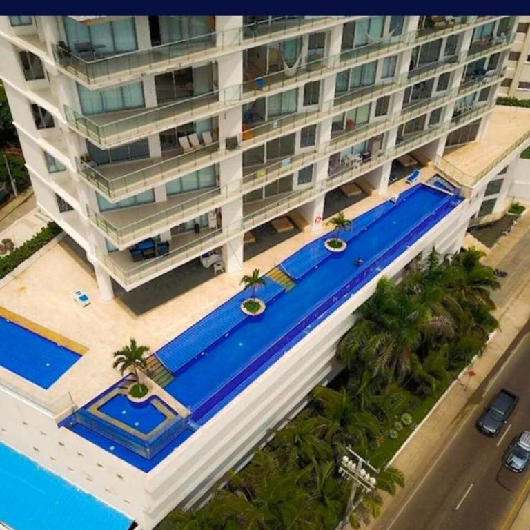 Horizonte Caribe - Beachfront Apt en Marbella - Two-Bedroom Apartment with Sea View - 13