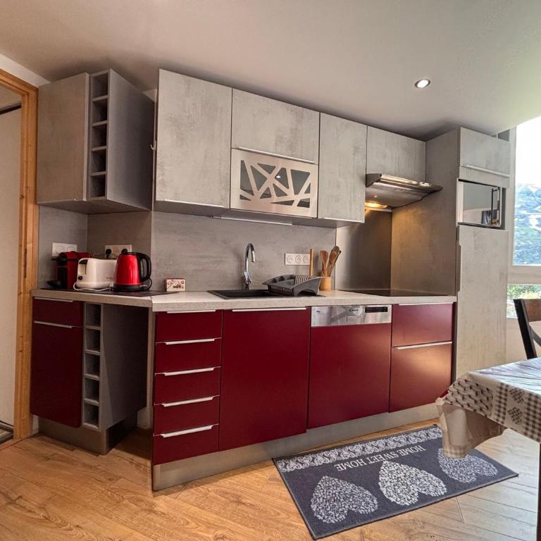 Duplex pour 8 personnes avec vue montagne à Avoriaz - Apartment mit 2 Schlafzimmern - 11