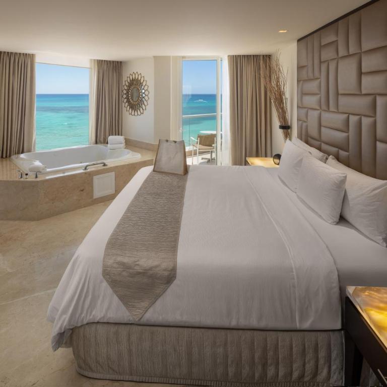 Playacar Palace - All Inclusive - Suite Gobernador Superior con vistas al mar - 1 cama extragrande - 3