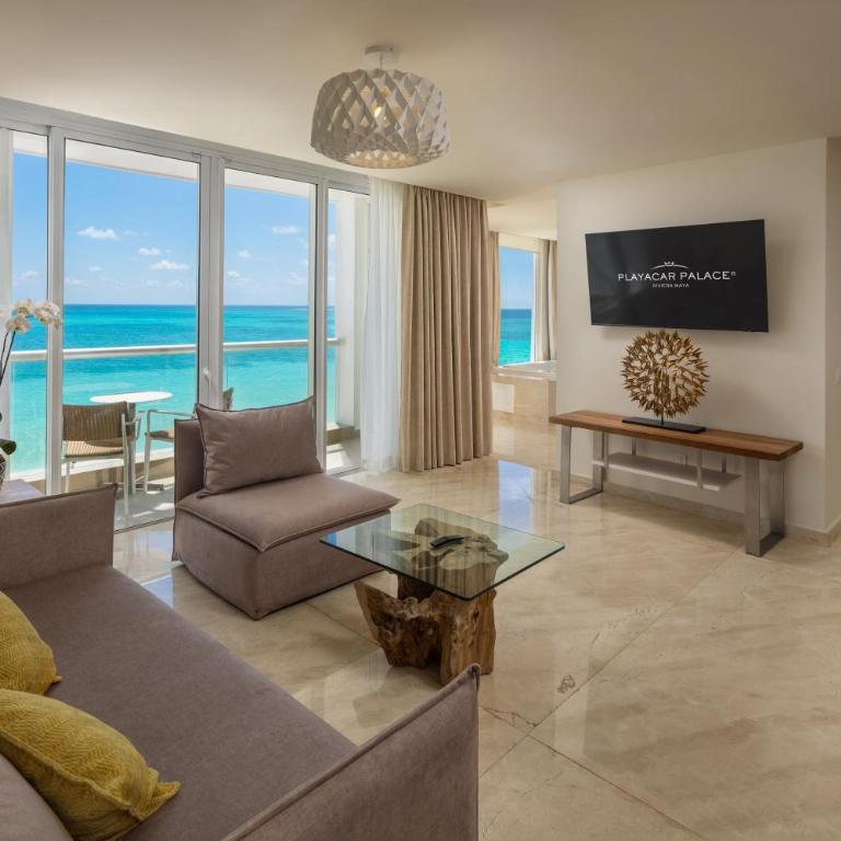 Playacar Palace - All Inclusive - Suite Gobernador Superior con vistas al mar - 1 cama extragrande - 8