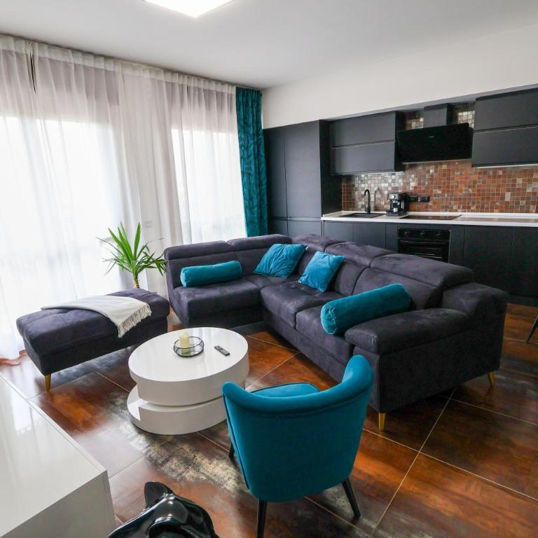 Blu Petrolio Stay-Karabas Apartments-parcheggio - Appartamento con 2 Camere da Letto e Terrazza - 4
