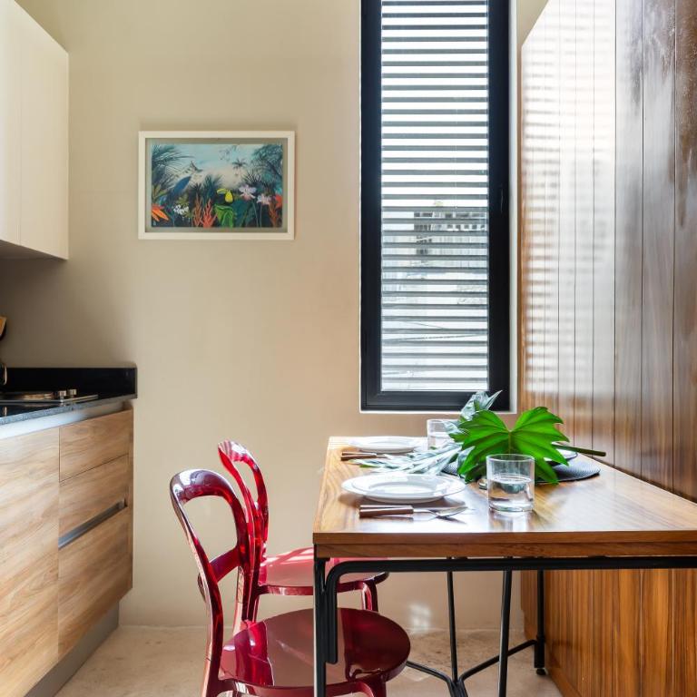 Urban Loft w Rooftop Pool in Donceles - Estudio Deluxe - 3