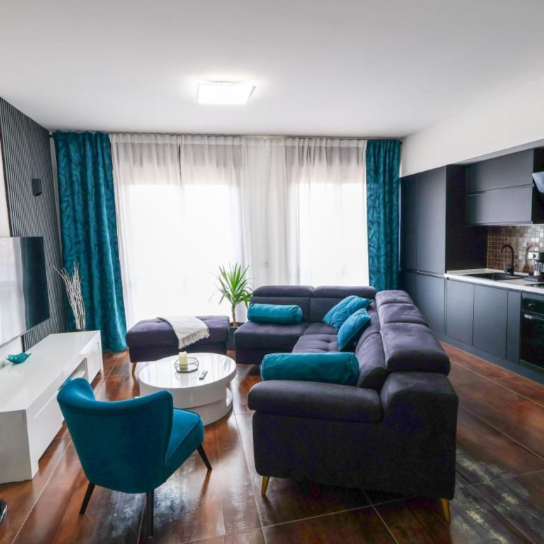 Blu Petrolio Stay-Karabas Apartments-parcheggio - Appartamento con 2 Camere da Letto e Terrazza - 8