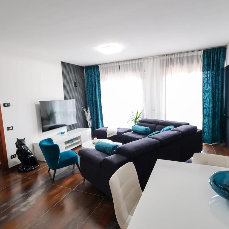 Blu Petrolio Stay-Karabas Apartments-parcheggio - Appartamento con 2 Camere da Letto e Terrazza - 10