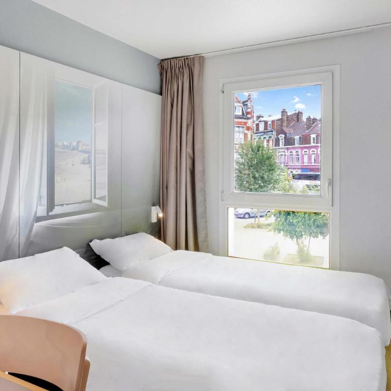 B&B HOTEL Dunkerque Centre Gare - Chambre Lits Jumeaux - 1