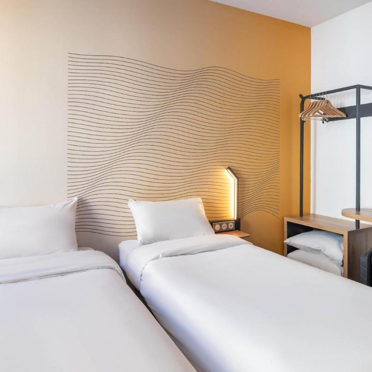 B&B HOTEL LYON Centre Perrache - Chambre Lits Jumeaux - 1