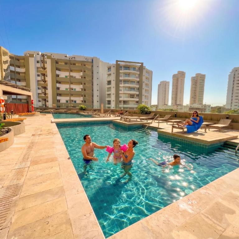 Premium Resort Piscinas Infinity & Rooftop - One-Bedroom Apartment - 8