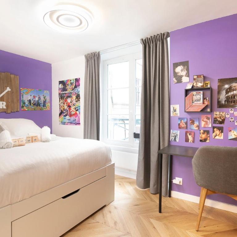Duplex Hyper Centre Montorgueil - 60m2, 2 chambres et 2 salles de bain - Apartamento de 2 dormitorios - 10