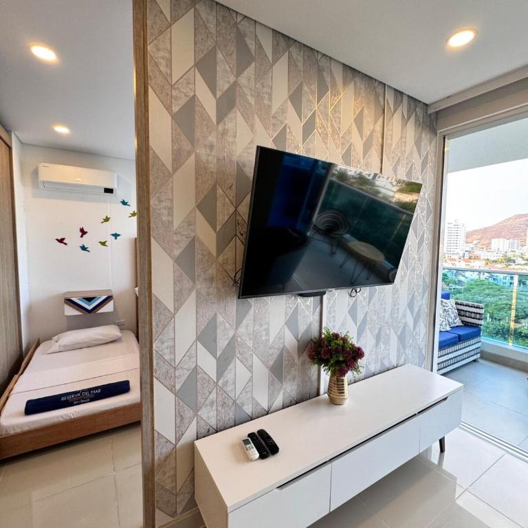 Amplio Apto Familiar Vista al Mar Reserva del Mar - Apartment - 19