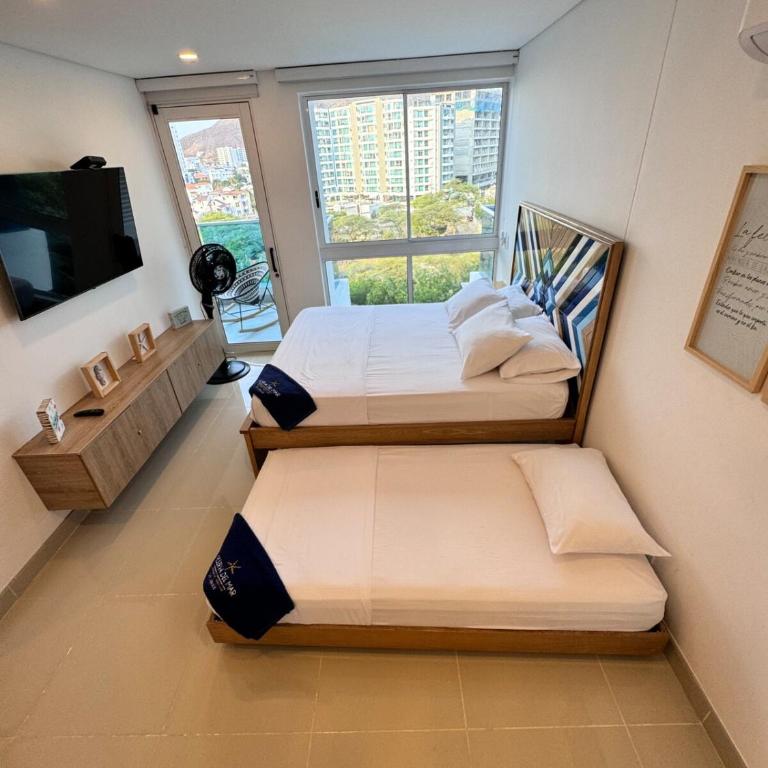 Amplio Apto Familiar Vista al Mar Reserva del Mar - Apartment - 7