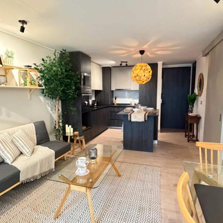 HOM ELITE I MetroManquehue I Parking I Calefaccion - Apartment - 6