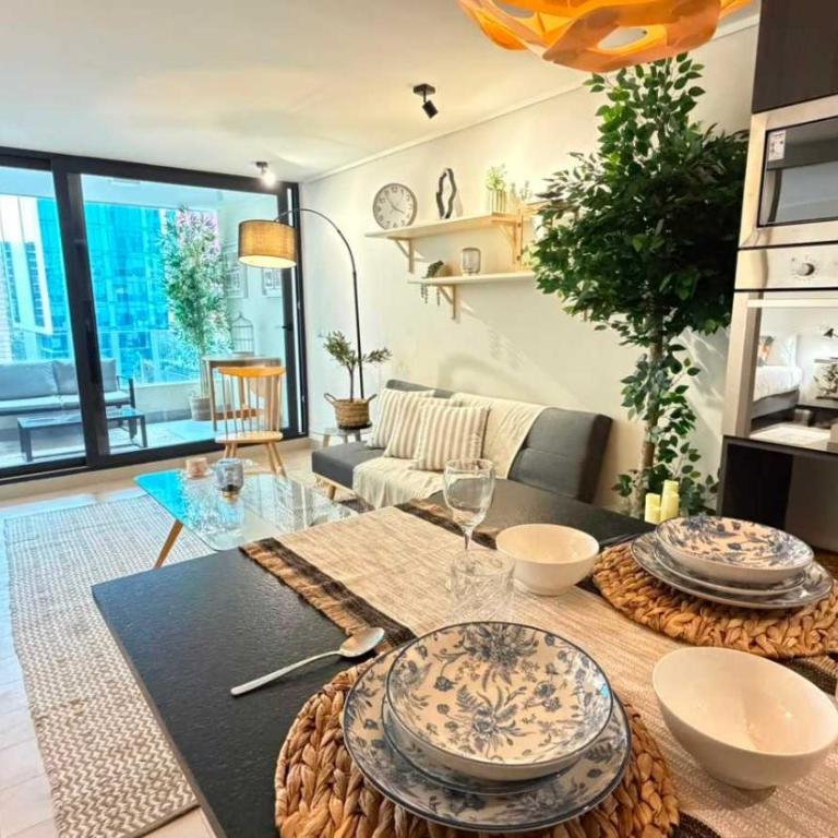 HOM ELITE I MetroManquehue I Parking I Calefaccion - Apartment - 4
