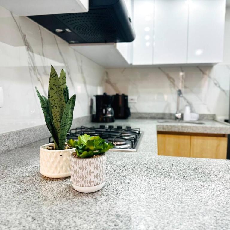 Apto top con AC, balcón y buena ubicación - Two-Bedroom Apartment - 3