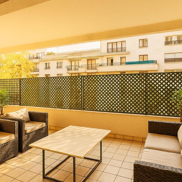 Apartment with Terrace and Parking Paris 16 - Appartement 1 Chambre Supérieur avec Balcon - 2