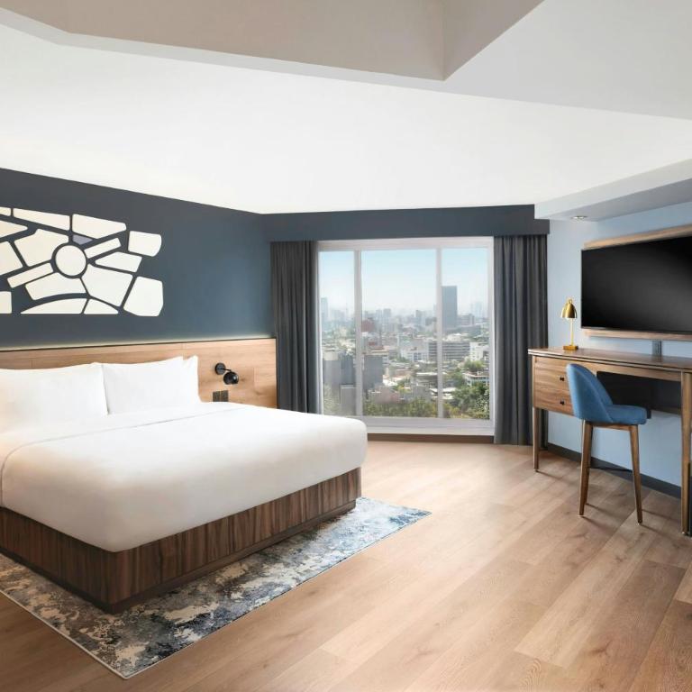 Le Méridien Mexico City Reforma - Premier Suite mit 1 Schlafzimmer, Kingsize-Bett, Schlafsofa und Stadtblick - 4