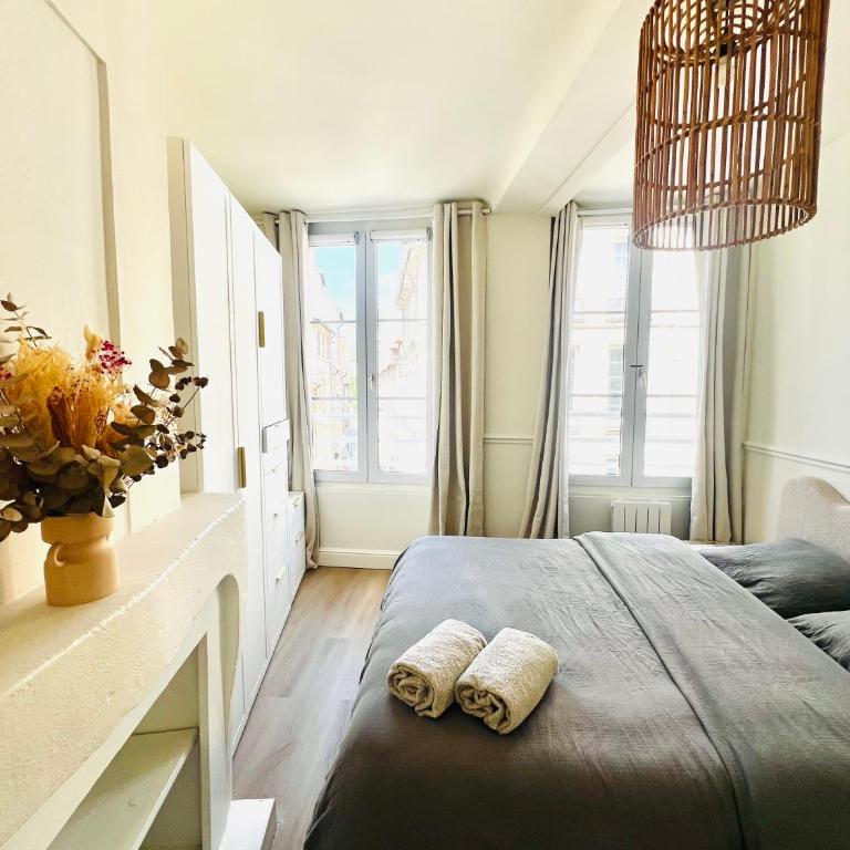 Appartement hyper centre de Caen, refait à neuf, cosy - Apartamento de 1 dormitorio - 3