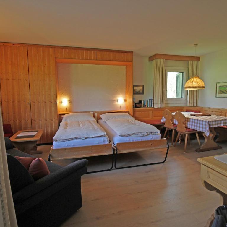 Residenza Lagrev 1 1 2 Zimmerwohnung Nr 021 - Typ 15A - Hochparterre - West - Apartment mit Blick auf die Berge - 4