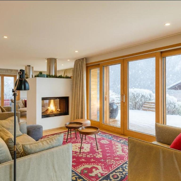 Luxury Chalet Sleeps 10 Mont Blanc View Hammam - Chalet - 4