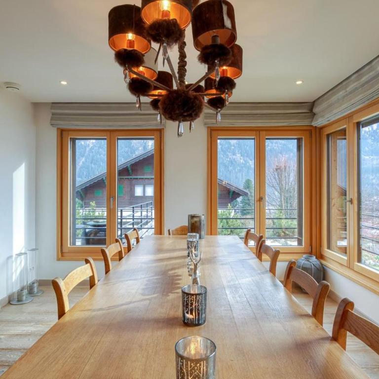 Luxury Chalet Sleeps 10 Mont Blanc View Hammam - Chalet - 6
