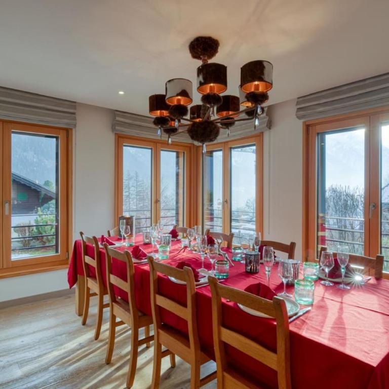 Luxury Chalet Sleeps 10 Mont Blanc View Hammam - Chalet - 14