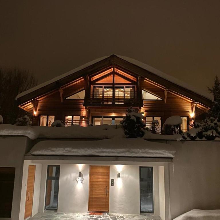 Luxury Chalet Sleeps 10 Mont Blanc View Hammam - Chalet - 43
