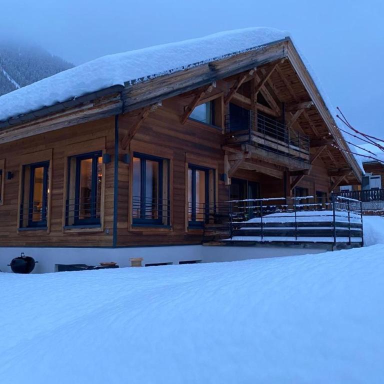 Luxury Chalet Sleeps 10 Mont Blanc View Hammam - Chalet - 41
