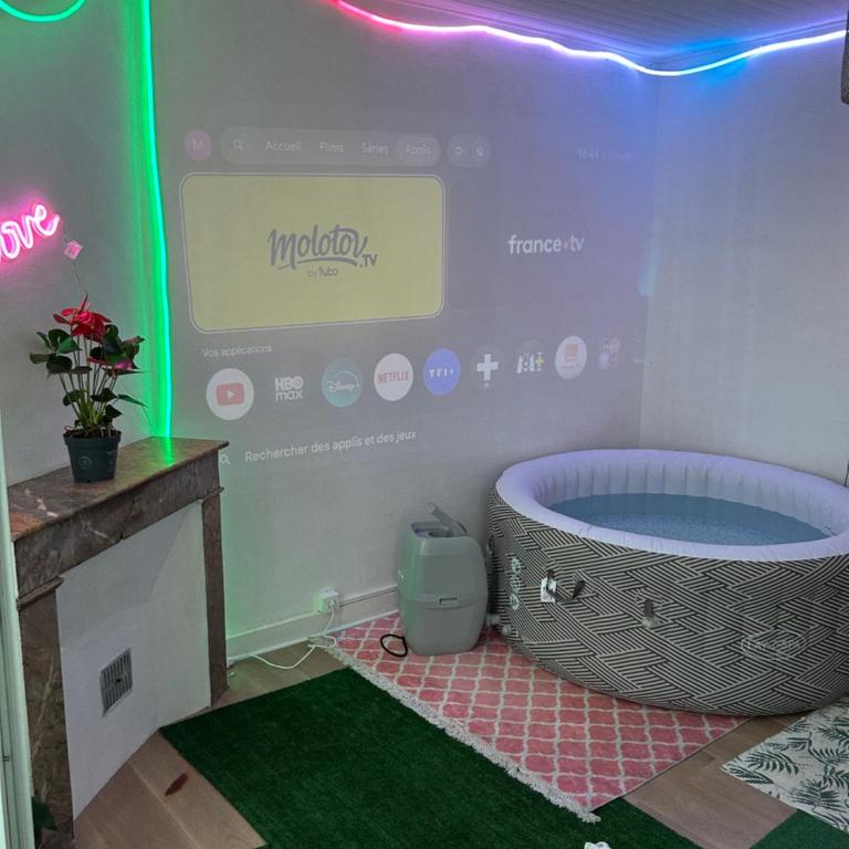 Un jacuzzi a Bordeaux - Apartment mit 1 Schlafzimmer - 7