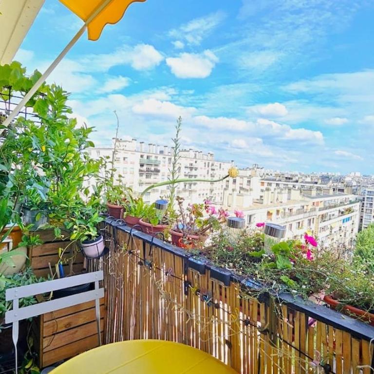 Apt 60m2 with balcony for 4, Eifel Tower view from room - Appartement 2 Chambres avec Balcon - 10