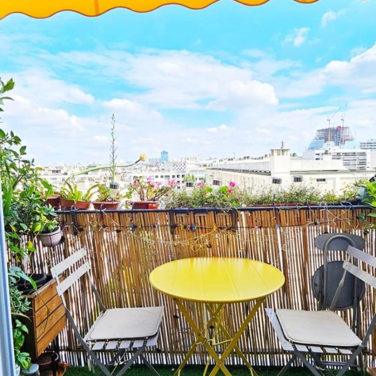 Apt 60m2 with balcony for 4, Eifel Tower view from room - Appartement 2 Chambres avec Balcon - 19