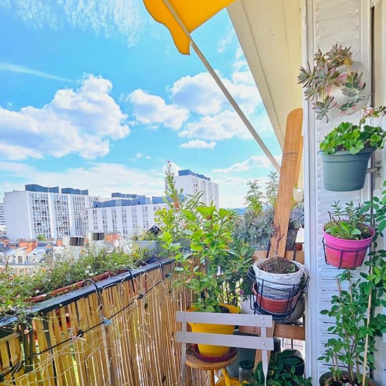Apt 60m2 with balcony for 4, Eifel Tower view from room - Appartement 2 Chambres avec Balcon - 21