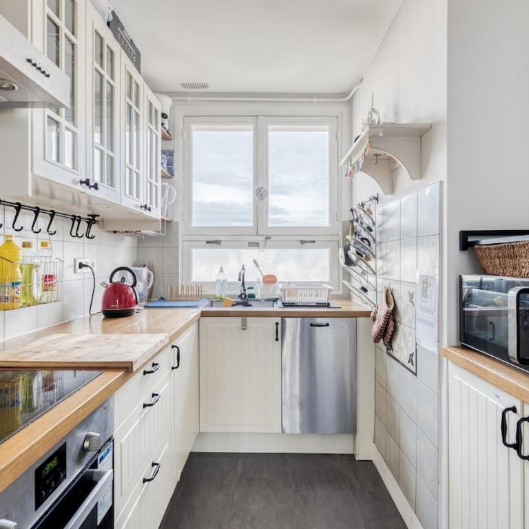 Apt 60m2 with balcony for 4, Eifel Tower view from room - Appartement 2 Chambres avec Balcon - 29