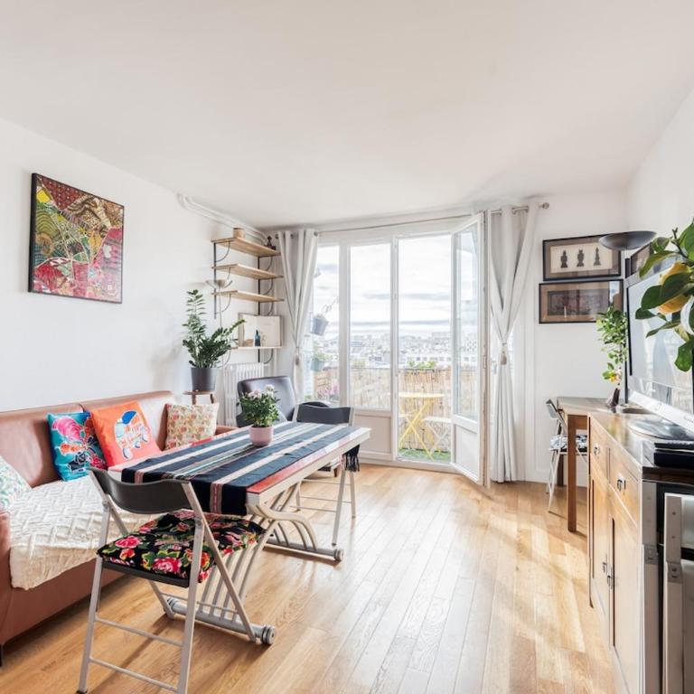 Apt 60m2 with balcony for 4, Eifel Tower view from room - Appartement 2 Chambres avec Balcon - 30