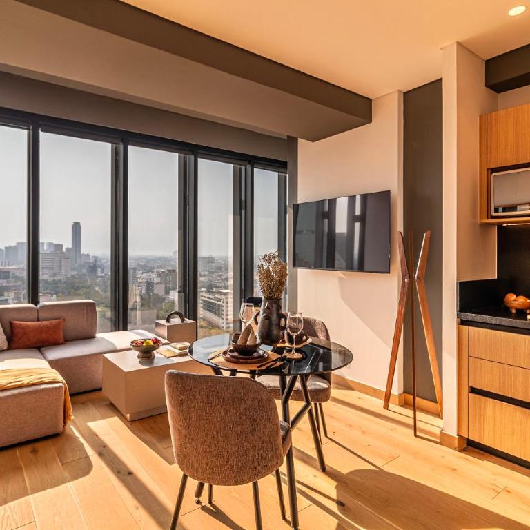 University Tower Kukun Apartments - Deluxe Suite - 4