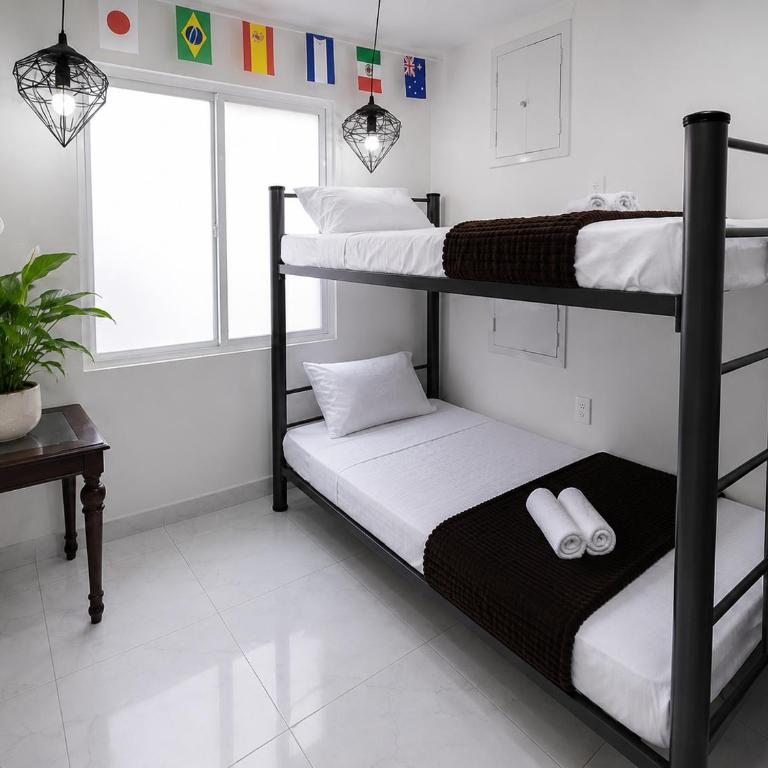 Hotel Boutique Venecia Cdmx - Bett im gemischten 6-Bett-Schlafsaal - 3