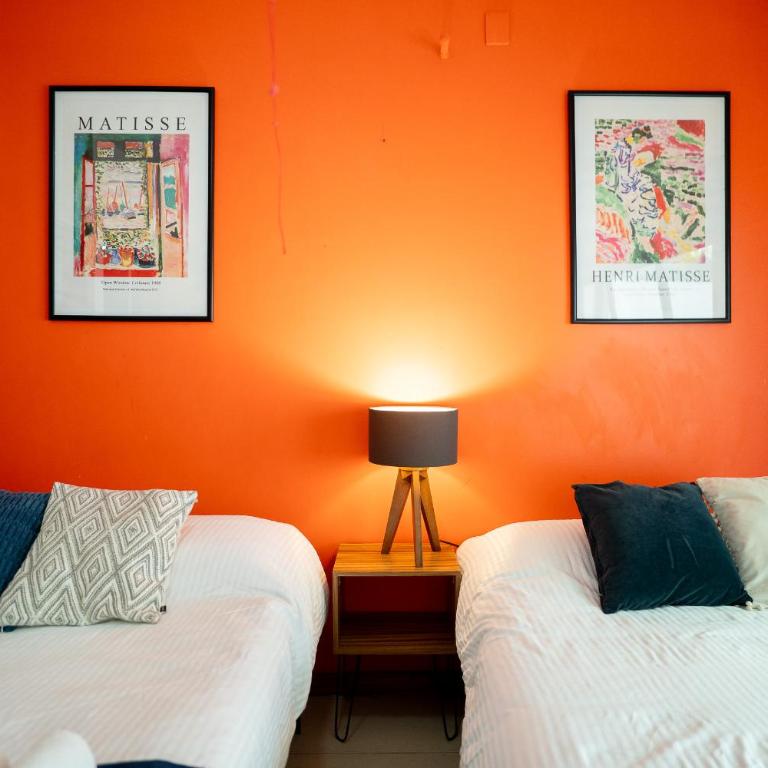 2 Rec, 4 camas, Colonia Americana, 2 baños, WiFi - Apartamento de 2 dormitorios - 40