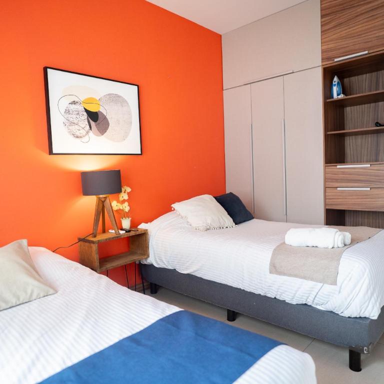 2 Rec, 4 camas, Colonia Americana, 2 baños, WiFi - Apartamento de 2 dormitorios - 30