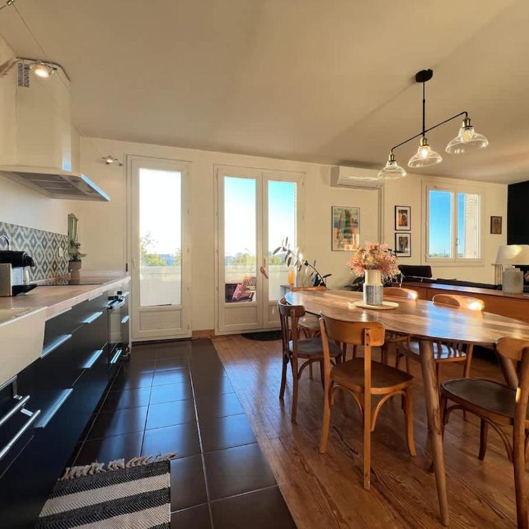 Le Voyageur T2 vue Garonne Saint-Cyprien - Apartment - 14