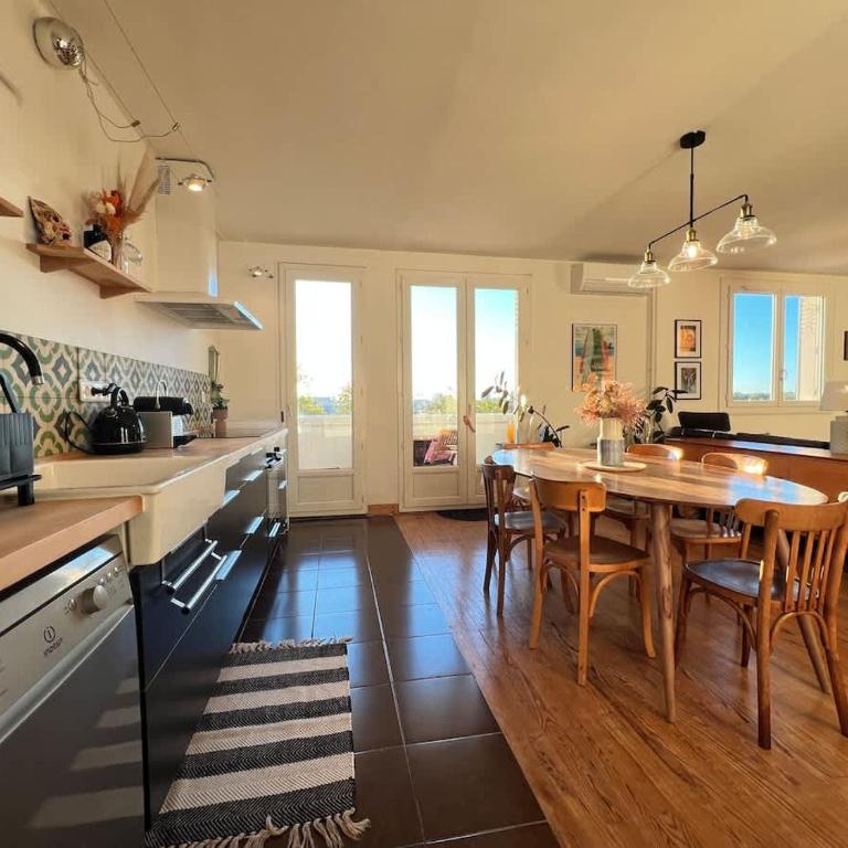 Le Voyageur T2 vue Garonne Saint-Cyprien - Apartment - 16