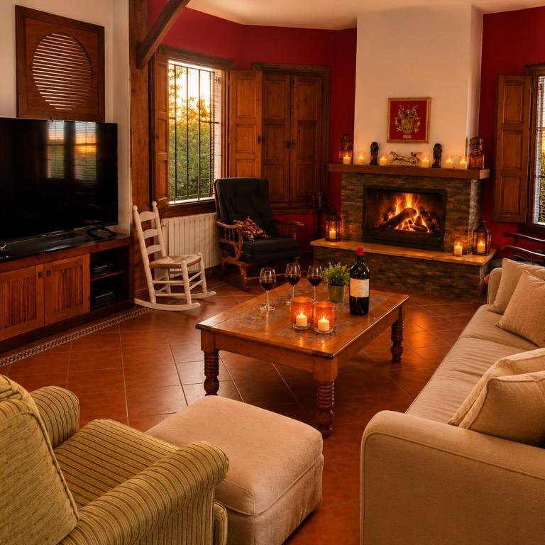 Cortijo Los Arcos - Lujo rural con piscina y vistas espectaculares en Málaga - Casa de 5 dormitorios - 16