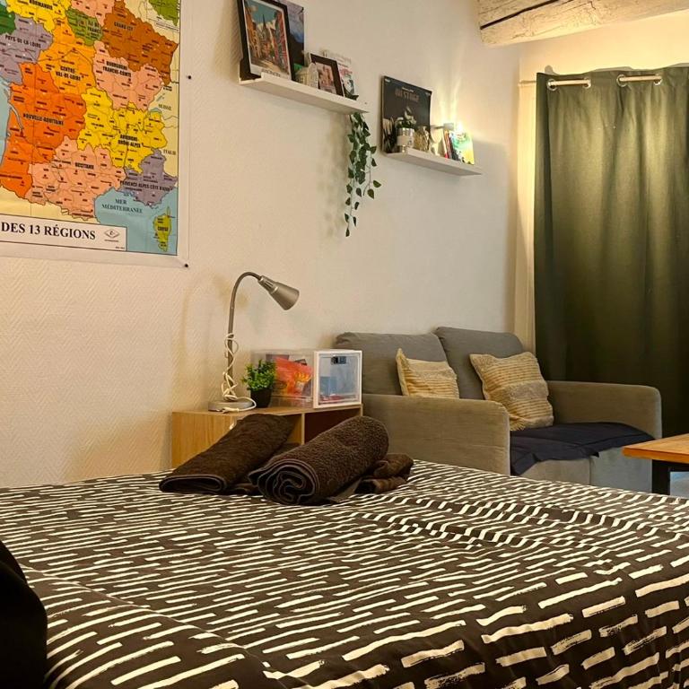 Appartement Entier Avignon Intramuros - Appartamento con 1 Camera da Letto - 4