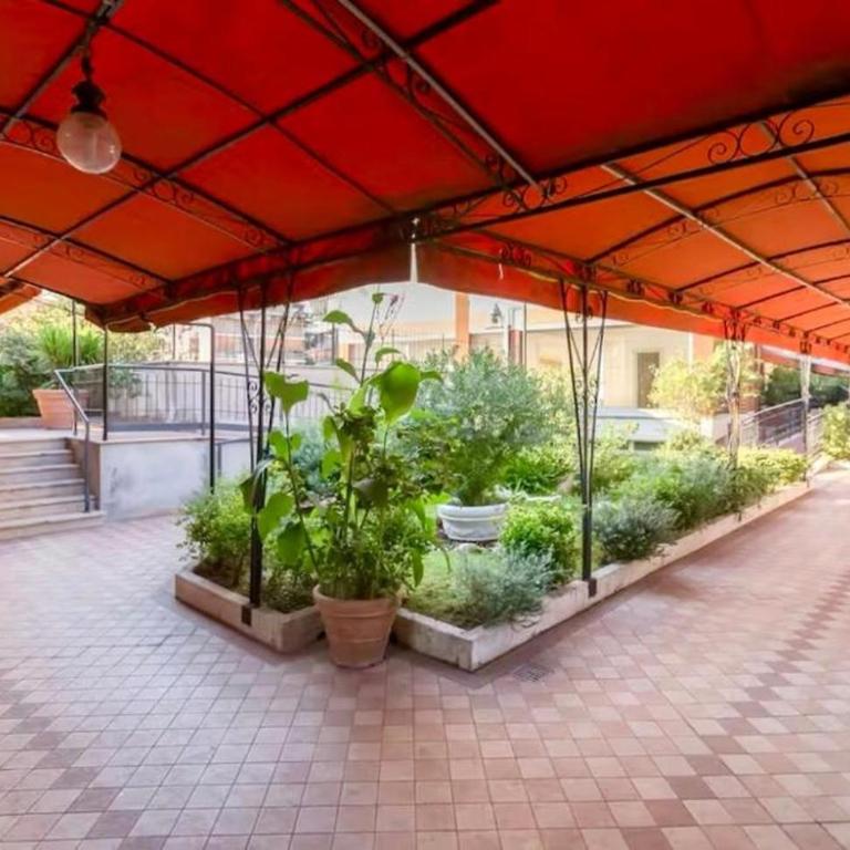 Aurelia Garden Stay vicino Hotel Ergife e Musei Vaticani - Appartamento con 1 Camera da Letto e con Giardino - 31