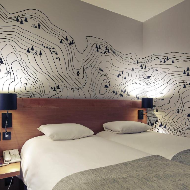 Mercure Grenoble Centre Alpotel - Chambre Standard avec 2 Lits Simples - 1